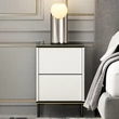 Éjjeliszekrény Imaj - White, Marble