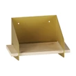 Fali polc Short Arm - Arany