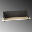 Fali polc Long Arm - Fekete