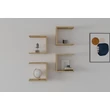 Fali polc Base - Sapphire Oak
