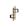Fali polc Emse - Sapphire Oak, Anthracite