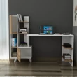 Íróasztal Alis - White, Walnut