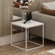 Kis asztal Basak - White