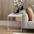 Kis asztal Basak - White