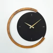 Dekoratív fém falióra, Moon Time - APS117