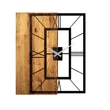 Fali Dekoráció Decorative Wooden Wall Clock, Wooden Clock 37