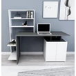 Íróasztal Melis - White, Anthracite
