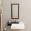 Fali polc Vien - Anthracite, White