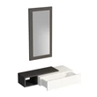Fali polc Vien - Anthracite, White