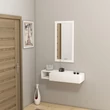 Fali polc Vien - White