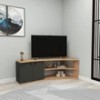 TV szekrény Termera - Atlantic Pine, Anthracite