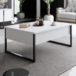 Dohányzóasztal Luxe - White, Black