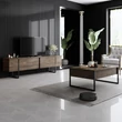 Dohányzóasztal Luxe - Walnut, Black