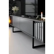 TV szekrény Chrome Line - Anthracite, Black