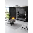 TV szekrény Chrome Line - Anthracite, Black