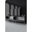 TV szekrény Lord - Anthracite, Silver
