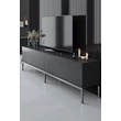 TV szekrény Lord - Anthracite, Silver