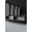 TV szekrény Lord - Anthracite, Black