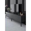 TV szekrény Lord - Anthracite, Black
