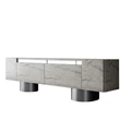 TV szekrény Bohem - Travertine, Silver