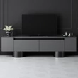 TV szekrény Bohem - Anthracite, Black