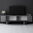 TV szekrény Bohem - Anthracite, Black