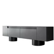 TV szekrény Bohem - Anthracite, Black