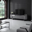 TV szekrény Yildiz - Anthracite, Silver