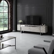 TV szekrény Yildiz - Travertine, Silver