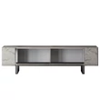 TV szekrény Yildiz - Travertine, Silver