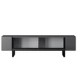 TV szekrény Yildiz - Anthracite, Black