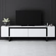 TV szekrény Yildiz - White, Black
