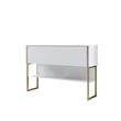 Komód Luxe - Gold, White