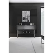 Komód Luxe - Silver, Anthracite