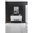 Komód Luxe - Silver, White