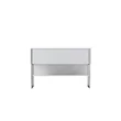 Komód Luxe - Silver, White