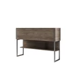 Komód Luxe - Silver, Walnut