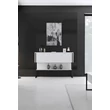 Komód Luxe - Black, White