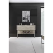 Komód Luxe - Travertine, Silver