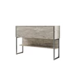 Komód Luxe - Travertine, Silver