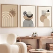 Fali Dekoráció keretezett MDF kép (3 darab) 693BSE4055