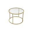 Dohányzóasztal Berlin - Gold 60