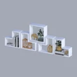 Fali polc Elitra - White