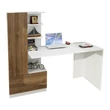 Íróasztal Domingos - White, Walnut