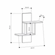Fali polc Mill - White