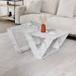 Dohányzóasztal Pipra - Carrara Marble