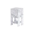 Éjjeliszekrény Ema - Carrara Marble