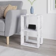 Éjjeliszekrény Lonie - Carrara Marble