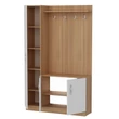 Előszobafal Naturel - Teak, White