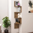 Fali polc Desaldo - Walnut